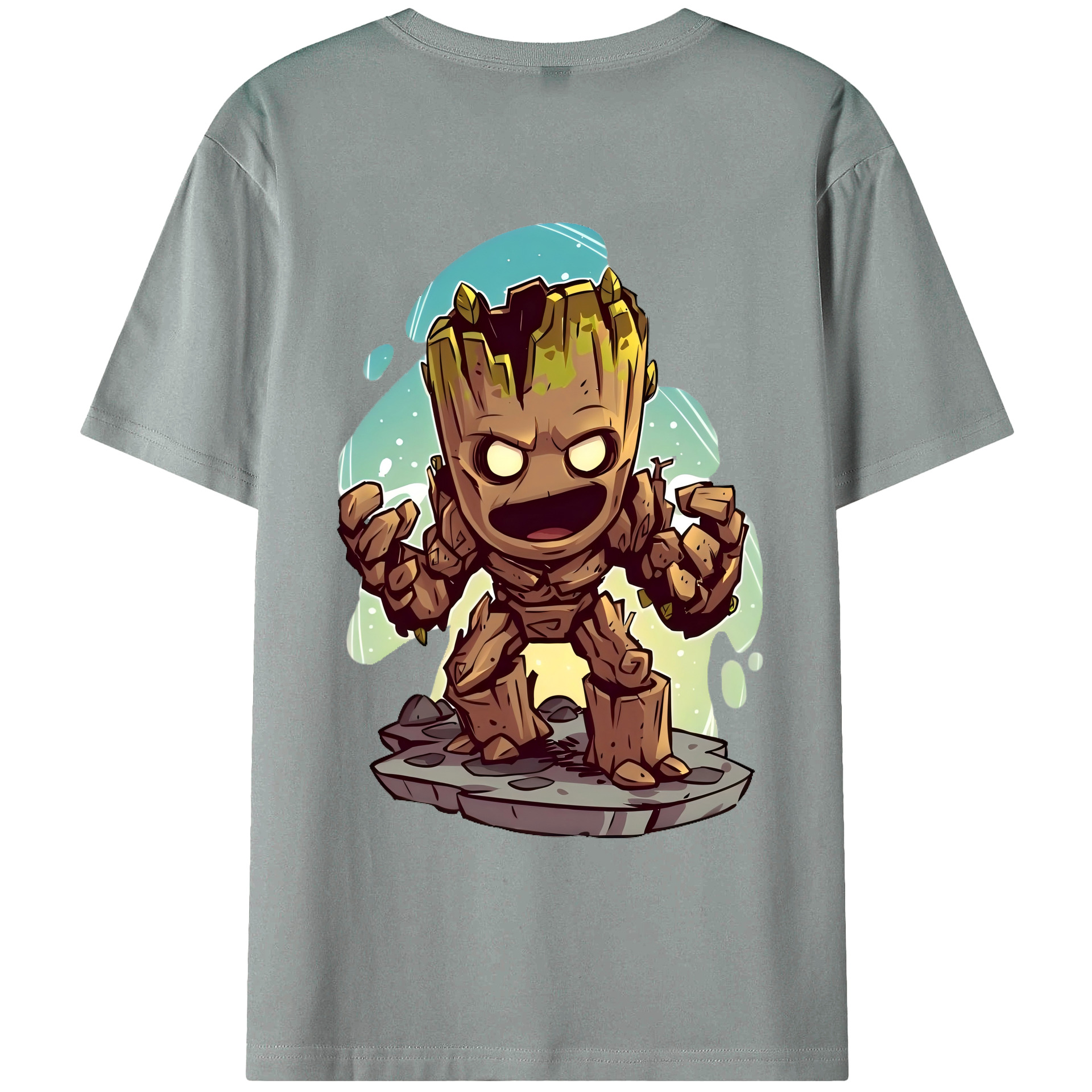 （画像用） アベンジャーズ The Avengers 綿100％ メンズ半袖Tシャツ（バックプリント） 通気性